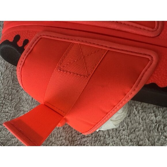 Adidas Pouchylette Slides Solar Red /Core Sz 9.5 Mens 11 Women’s New Gy1009 - Picture 12 of 12